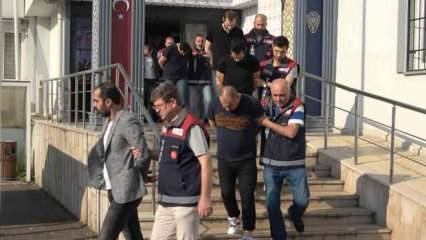 Bursa merkezli "Sazan sarmalı" operasyonunda 15 tutuklama