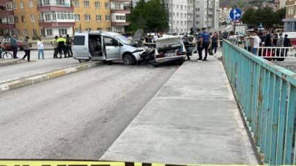 Çankırı’da otomobil ile hafif ticari araç çarpıştı: 6 yaralı