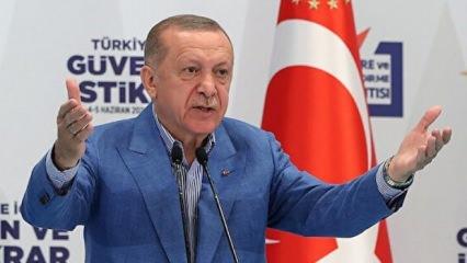 Cumhurbaşkanı Erdoğan: Sıkıntının farkındayız, inkar edecek değiliz