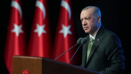 Cumhurbaşkanı Erdoğan: Bunu sağlarsak dünyanın gözbebeği olur