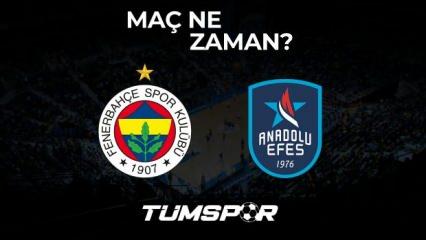 Fenerbahçe Beko Anadolu Efes 2. maç ne zaman? Basketbol Süper Ligi Play-Off finali...