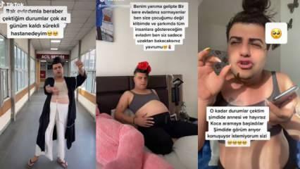 Mükremin Gezgin'in TikTok'taki rezil "hamile" videoları sonrası soruşturma başlatıldı