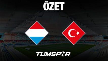 MAÇ ÖZETİ İZLE | Lüksemburg 0-2 Türkiye (UEFA Uluslar Ligi, Goller, Hakan Çalhanoğlu, Serdar Dursun)