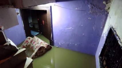 Şişli'de İBB rezaleti isyan ettirdi: Daireyi 1 metre lağım suyu bastı