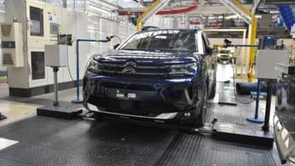 Yeni Citroen C5 Aircross SUV modeli seri üretime geçti