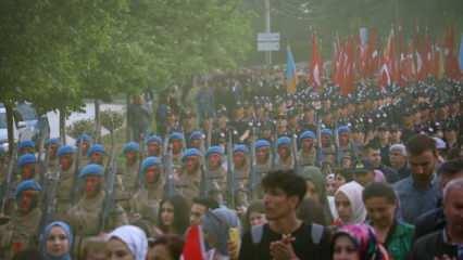4 gün süren 'Atatürk ve İstiklal Yolu Yürüyüşü' sona erdi