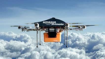 Amazon drone ile sipariş teslimatına başlıyor