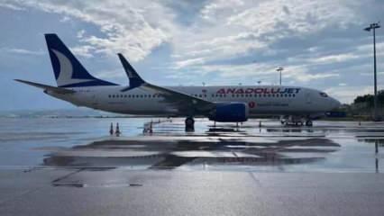 Anadolujet'in ilk yeni nesil uçağı uçuşlara başladı