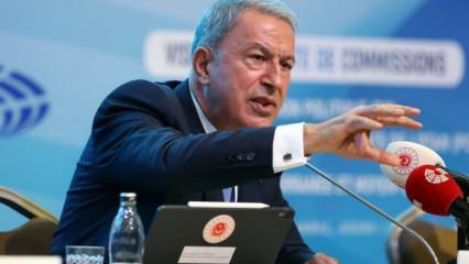Bakan Akar: Türkiye ile Yunanistan arasındaki sorunlar diyalog olmadan çözülemez