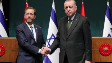 Başkan Erdoğan ile İsrail Cumhurbaşkanı arasında kritik görüşme! Türkiye'ye teşekküretti