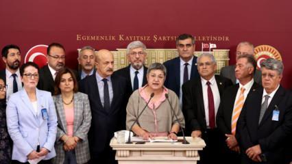 CHP ve HDP’li vekiller TBMM'ye girişi yasaklı TTB Başkanı Fincancı’ya perde oldu