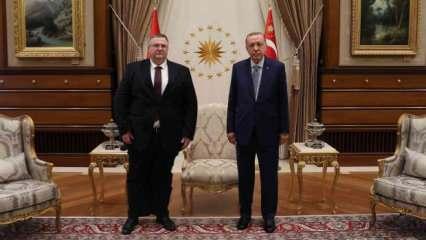 Cumhurbaşkanı Erdoğan, Alexei Overchuk'u kabul etti