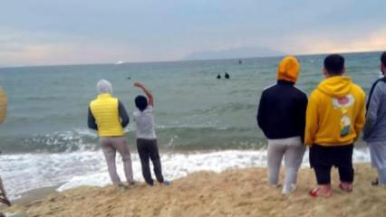 Enez'de 5 arkadaş denize girdi! Acı haber geldi