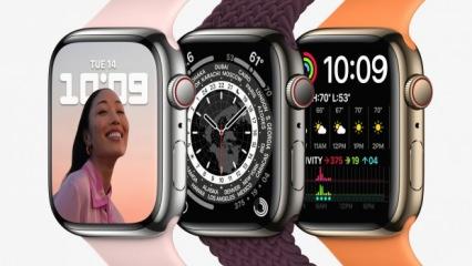 eSIM destekli Apple Watch Series 7'nin Türkiye'de satışı başladı