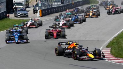 F1 Kanada Grand Prix'sini Verstappen kazandı