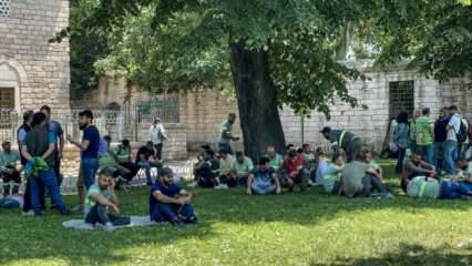 İBB Ağaç AŞ'de işten çıkartılan işçilerin belediye karşısındaki bekleyişi sürüyor
