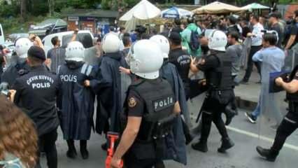 Kadıköy'de izinsiz yürüyüş yapmak isteyen şüphelilerden 2'si tutuklandı