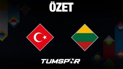 MAÇ ÖZETİ | Türkiye 2-0 Litvanya (UEFA Uluslar Ligi)