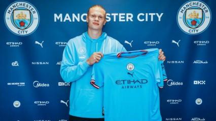 Manchester City, Erling Haaland ile resmi sözleşme imzaladı!