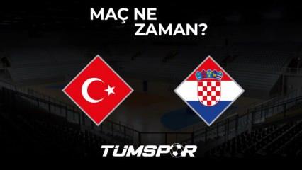 Türkiye Hırvatistan maçı ne zaman, saat kaçta ve hangi kanalda? Voleybol Altın Ligi...