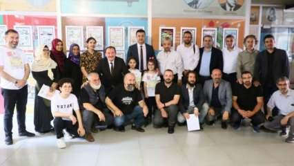 Türkiye'nin ilk ve tek olan Çizgi Roman Okulu’ndan Eyüpsultan'da sergi