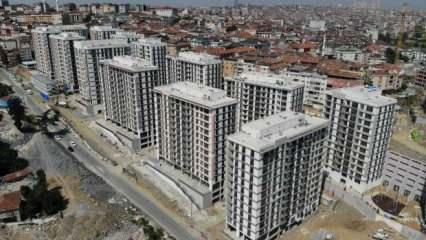 Gaziosmanpaşa'da 844 konut ve iş yeri yeni sahiplerini buldu