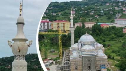 Giresun’da "semaver" şeklinde inşa edilen minare tartışmalara yol açtı