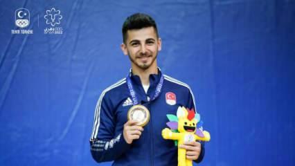 Eray Şamdan'dan  AKdeniz Oyunları'nda altın madalya!