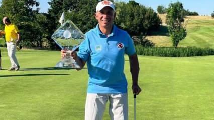 Milli golfçü Mehmet Kazan, Çekya'da şampiyon oldu