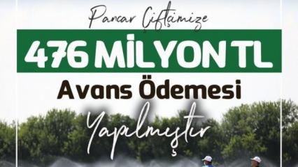 Türkşeker duyurdu: Pancar çiftçimize 476 milyon lira avans