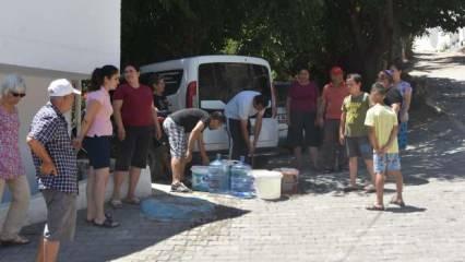 Bodrum'da CHP'li belediyeye isyan: 10 gündür sular akmıyor