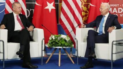 Başkan Erdoğan Biden ile görüştü! Beyaz Saray'dan flaş F-16 açıklaması