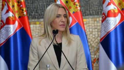 Bosna Hersek Sırp Cumhuriyeti Başkanı Cvijanovic, İngiltere'ye tepki gösterdi