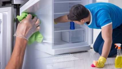 Sararan buzdolabı nasıl temizlenir? Buzdolabının içi ne ile temizlenir?