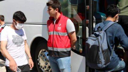 Edirne’de yakalanan 363 göçmen sınır dışı edildi