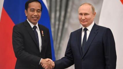 Endonezya Devlet Başkanı Widodo:  Zelenskiy'nin mesajını Putin'e ilettim