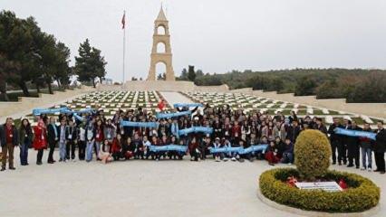 Şahinbey Belediyesi, Hakkarili öğrencileri Çanakkale'de ecdatla buluşturdu
