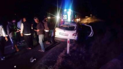 Şanlıurfa'da otomobil devrildi: 4 kişi yaralandı!
