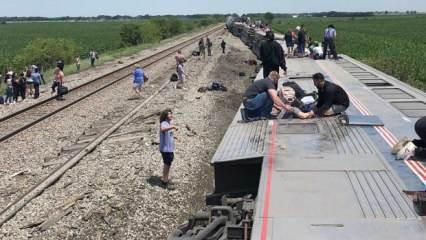 Son dakika: ABD tren kazası: 243 yolcu...