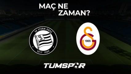 Sturm Graz Galatasaray maçı ne zaman?