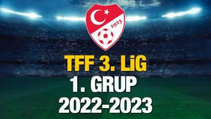TFF 3. Lig 1. Grup Takımları | 2022-23 Futbol Sezonu