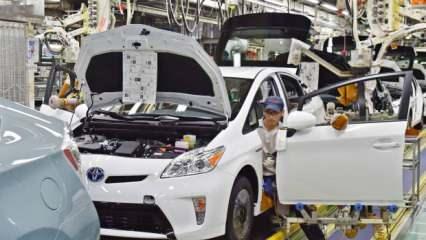 Toyota'da tedarik sorunu üretimi düşürdü!