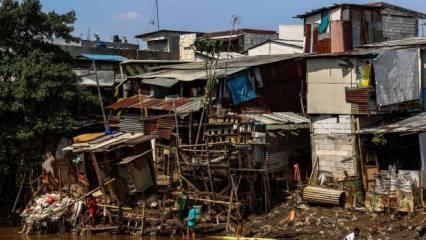 Yoksulluğun arttığı Endonezya'nın başkenti Cakarta'dan görüntüler