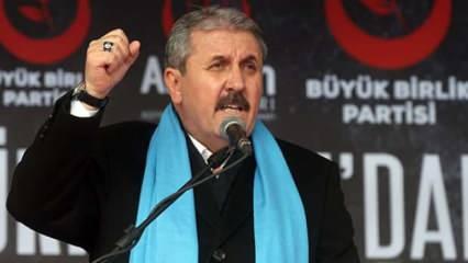 BBP Genel Başkanı Destici’den Doğu Türkistan’a destek mesajı
