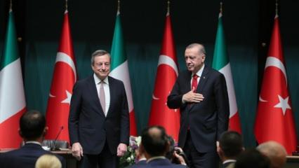 Türkiye-İtalya 3. Hükümetlerarası Zirvesi'nin ardından ortak bildiri yayımlandı