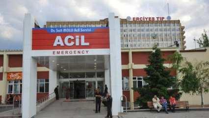 Kayseri’de ambulans şoförü ile acil tıp teknisyeni doktora saldırdı