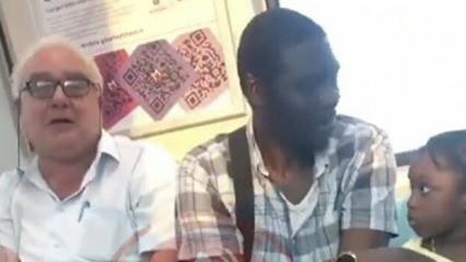 Metroda ırkçı saldırı: Yabancı aileye küfürler yağdıran şahıs gözaltına alındı