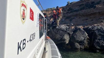 Yunanistan unsurlarınca geri itilen 36 sığınmacı kurtarıldı