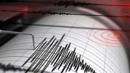  Kahramanmaraş'ta deprem meydana geldi