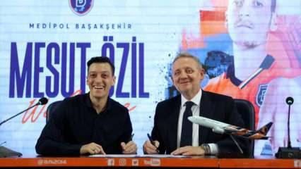 Mesut Özil, Başakşehir'e imzayı attı!